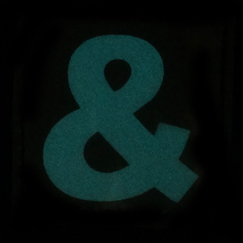 & GITD PATCH - BLUE GLOW IN THE DARK