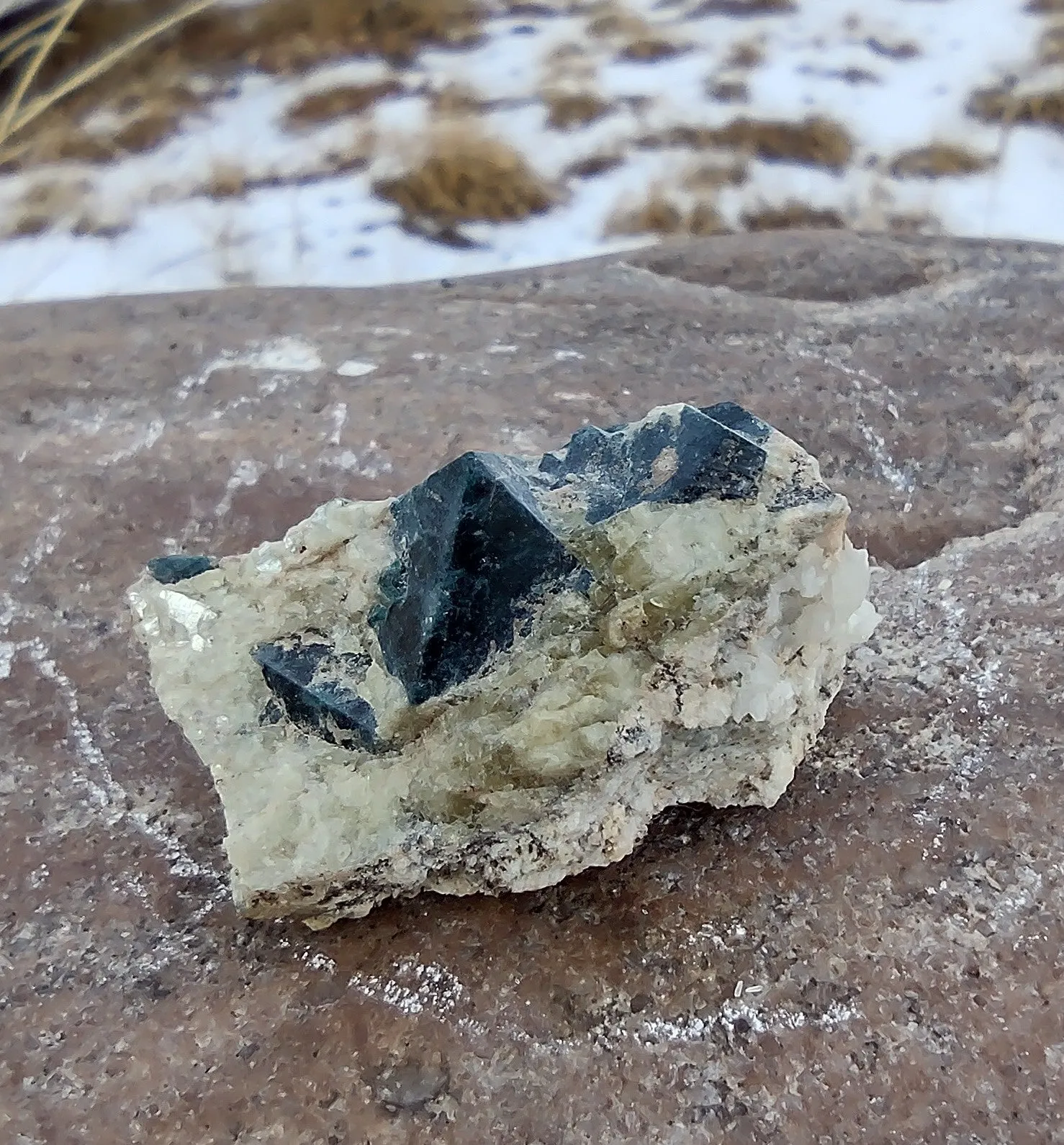 26.7 G DARK BLUE FULLY TERMINATED SPINEL SPECIMEN