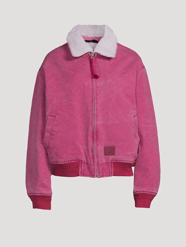 ACNE STUDIOS Canvas Bomber Jacket