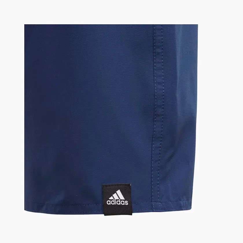 Adidas 3 Stripes Bold Kids Swimming Shorts -Tech Indigo