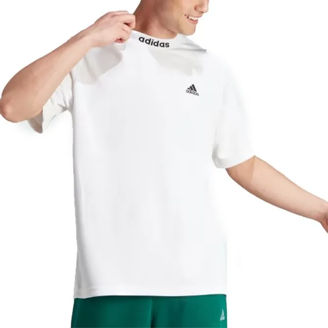 ADIDAS T-SHIRT MESH-WHITE Q3 HY1285