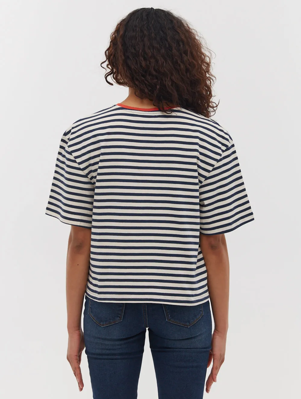 Aife Oversize Stripe T-Shirt