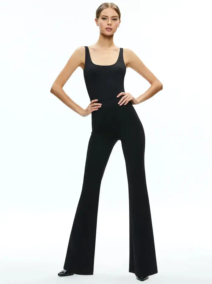 Alice + Olivia - Cortes Catsuit - Black