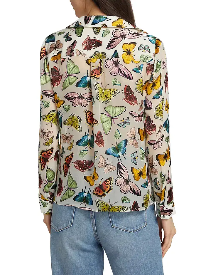 Alice + Olivia - Eloise Blouse - Boundless Butterfly