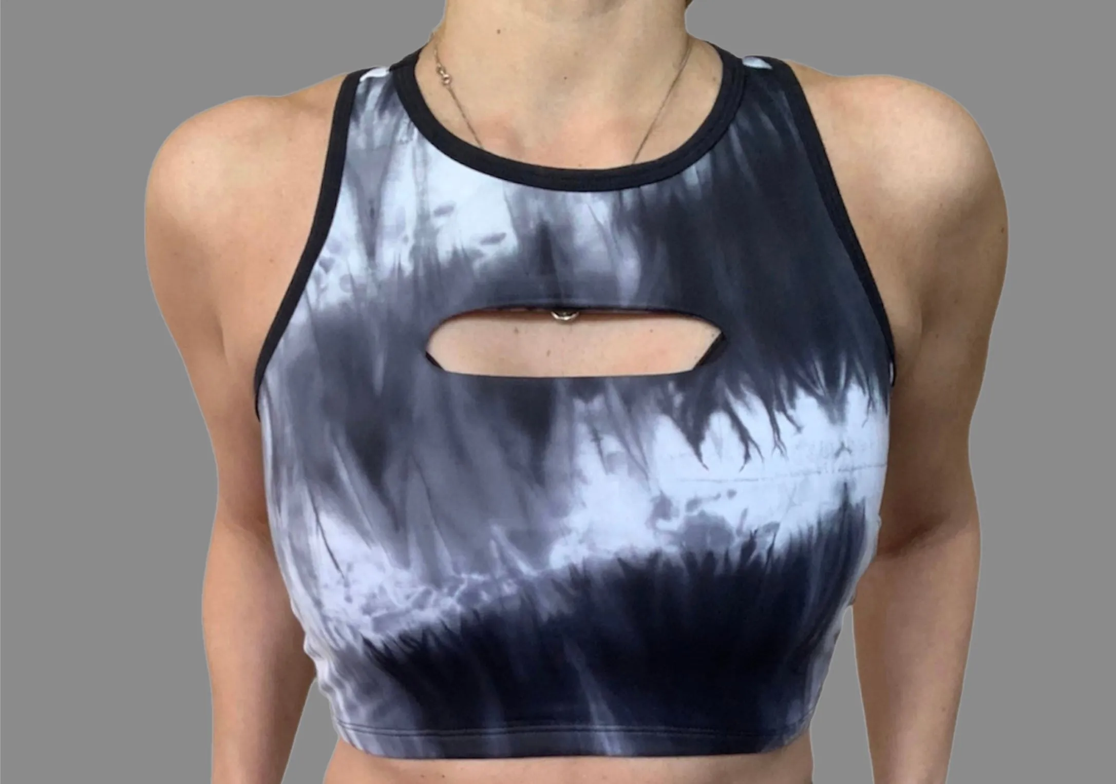 Alyssa Tie Dye Crop Top