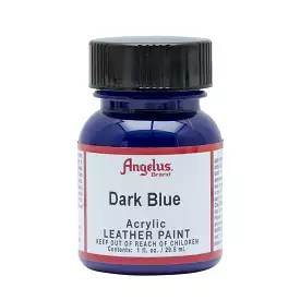 Angelus Dark Blue Leather Paint 054