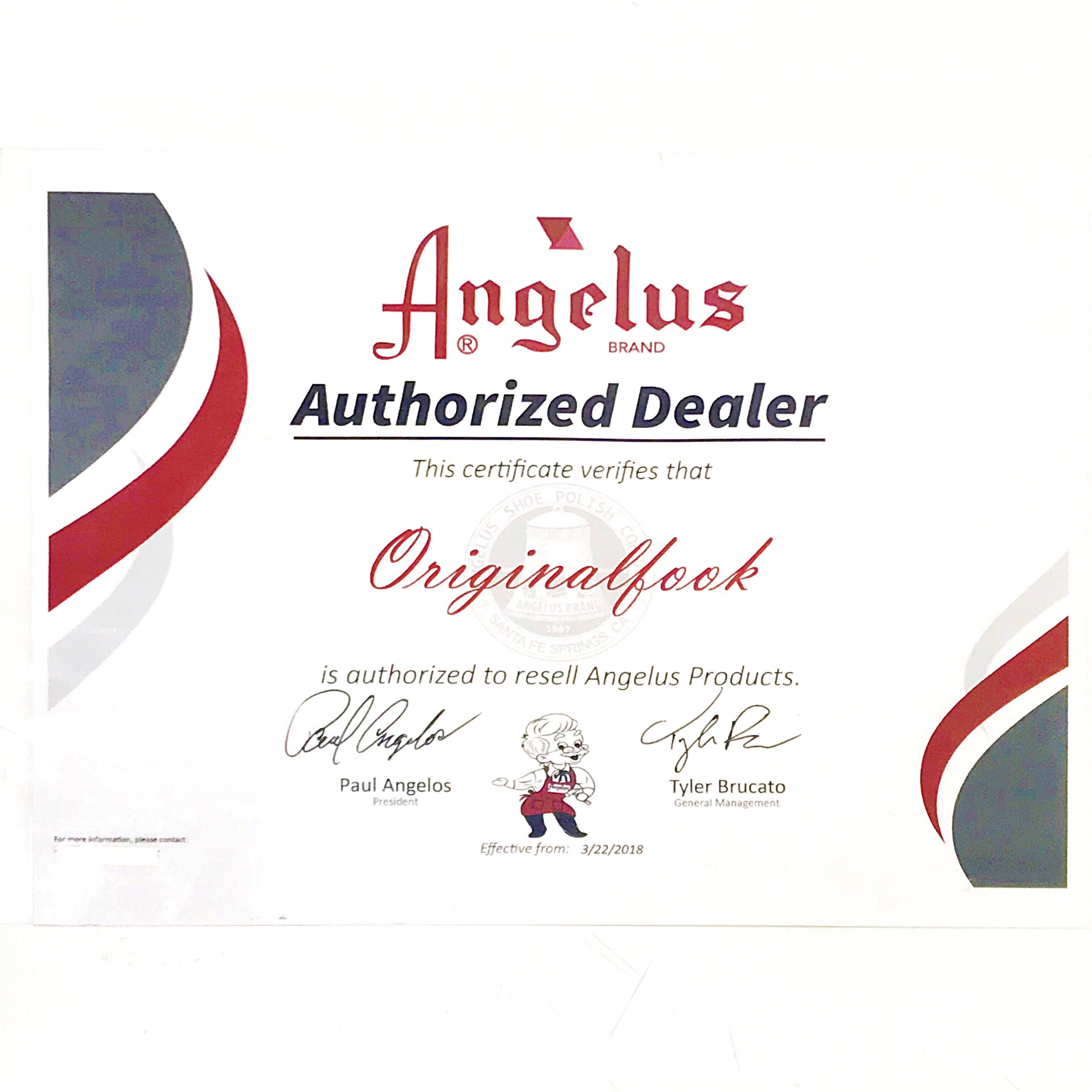 Angelus Leather Paint Dark Blue