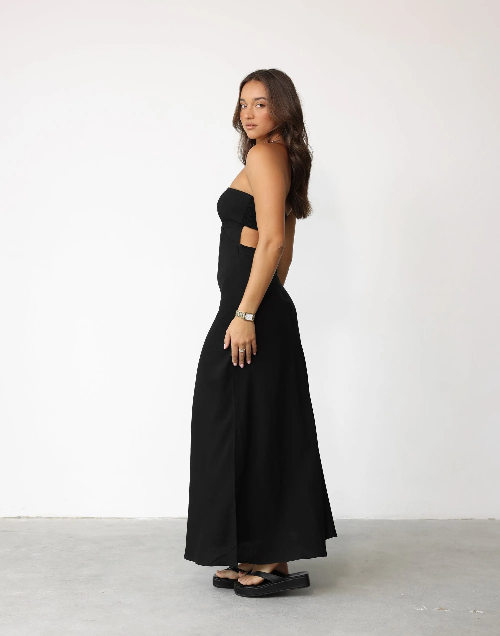 Annabelle Maxi Dress (Black)