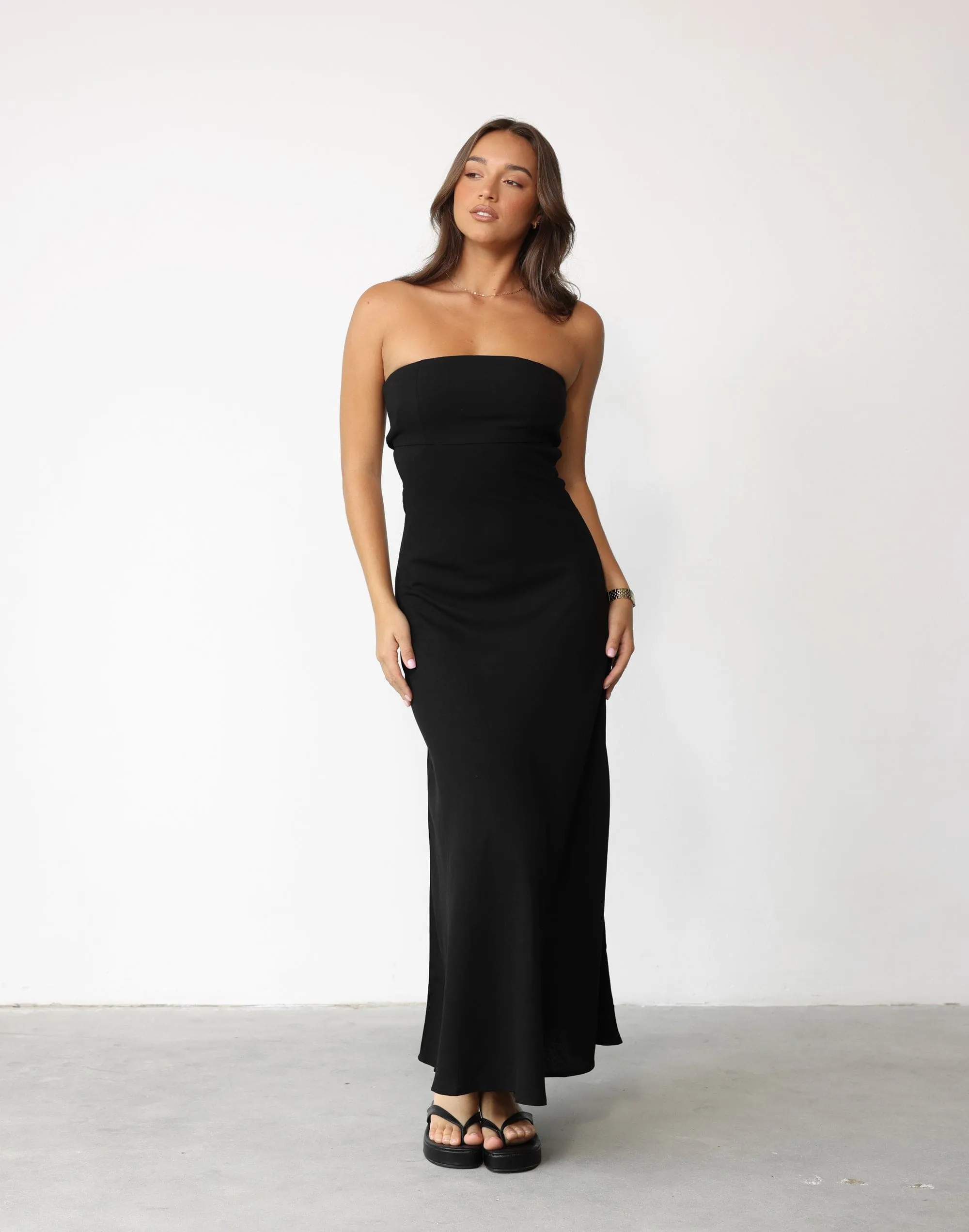 Annabelle Maxi Dress (Black)