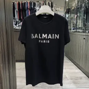 BALMAIN  |Street Style Logo Luxury T-Shirts