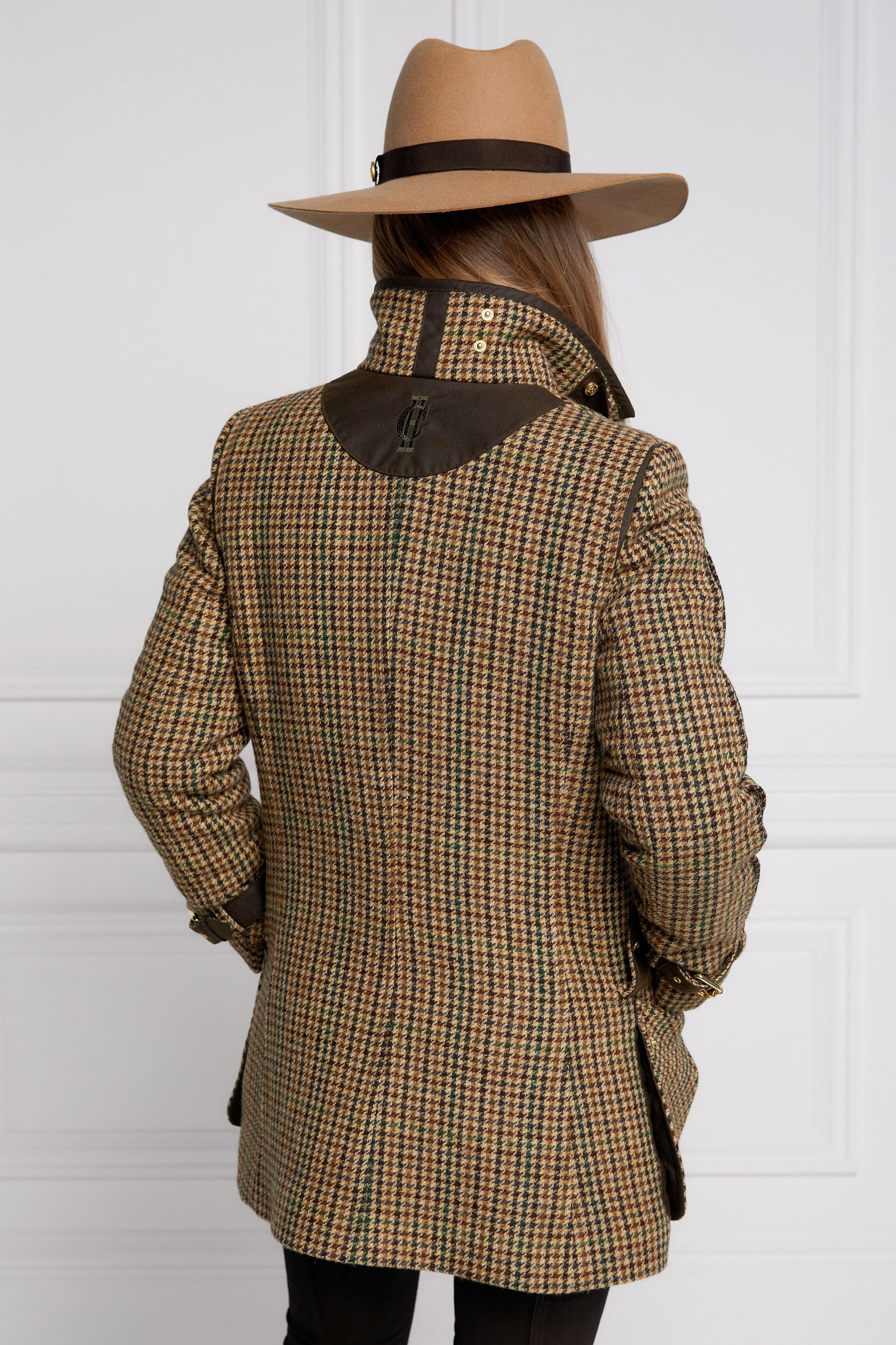 Balmoral Field Coat (Hailes Green Tweed)