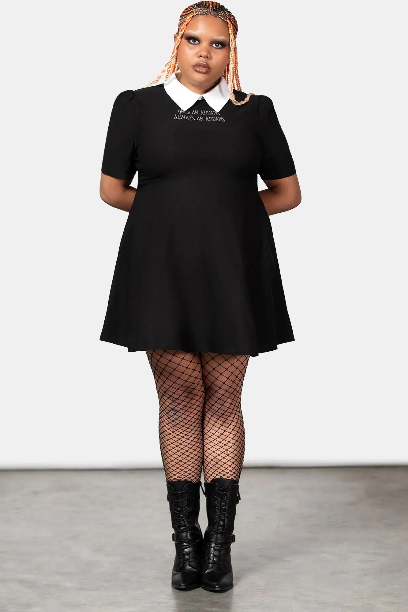 Blackest Heart Skater Dress [PLUS]