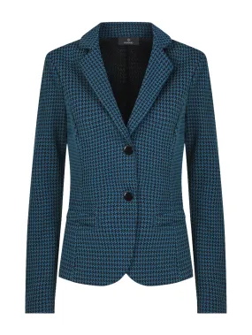 Blazer a 2 bottoni in Eco Jacquard - Fant. Reflecting Pond