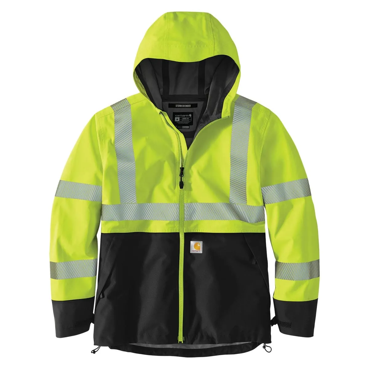 Carhartt ANSI Class 3 High-Visibility Storm Defender Loose Fit Lightweight Jacket