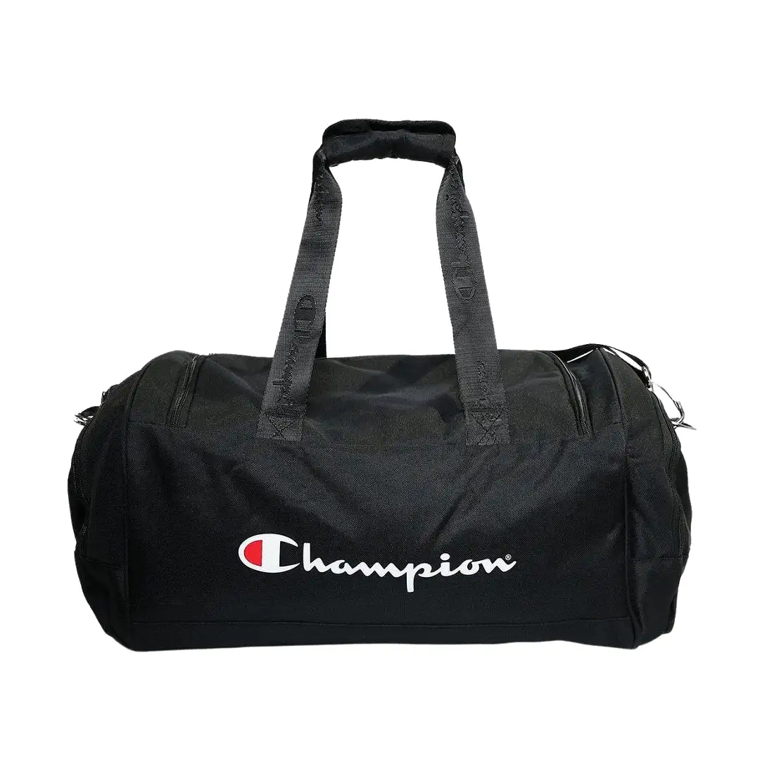 CHAMPION BLACK DUFFEL BAG