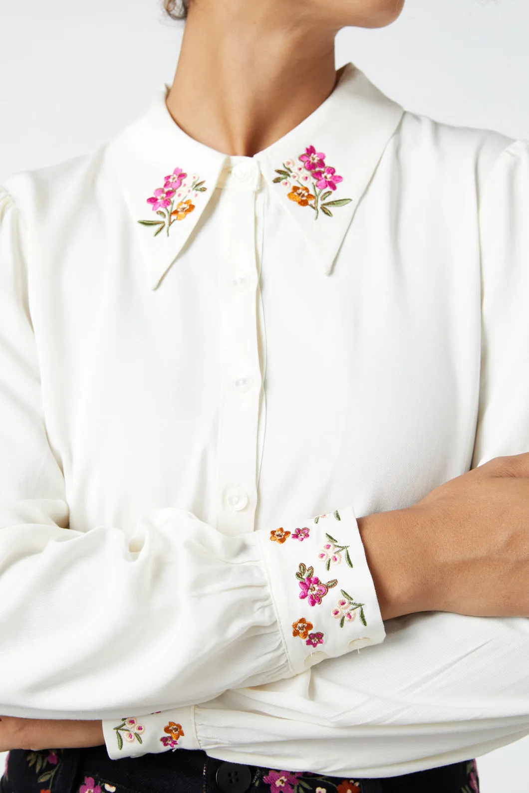 Charlotte Embroidered Blouse