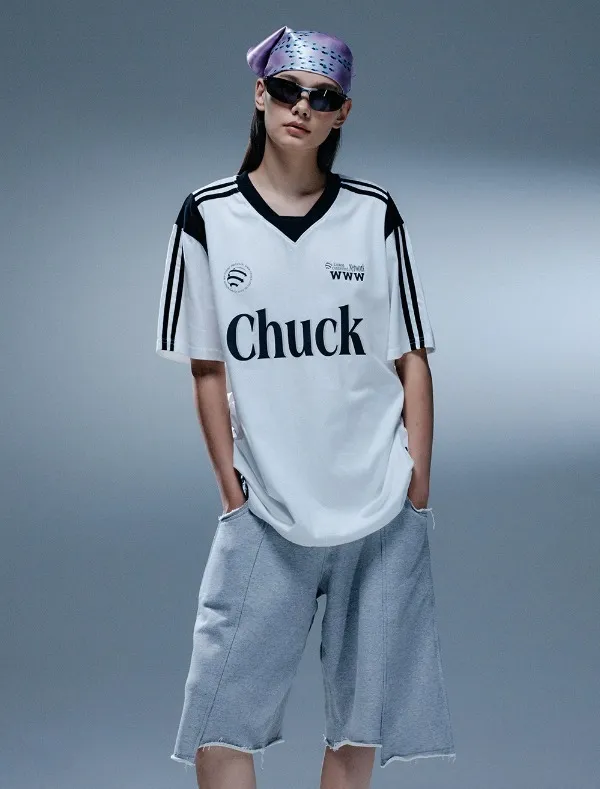 CHUCK  |Unisex Street Style Logo T-Shirts