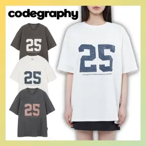 Code graphy  |Logo Unisex Short Sleeves Street Style T-Shirts