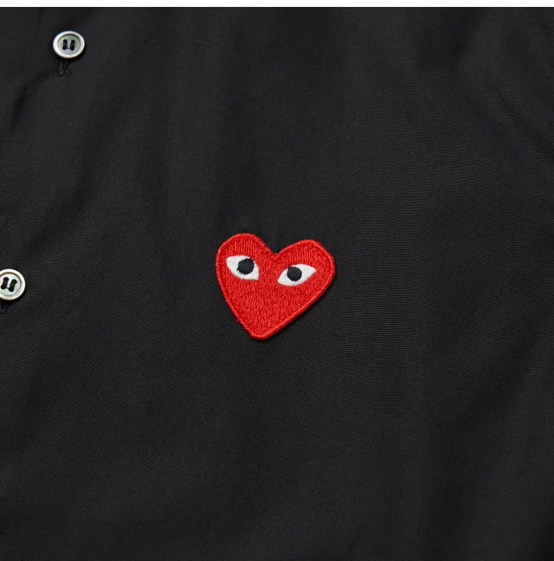 COMME des GARCONS  |Street Style Long Sleeves Plain Cotton Logo Designers Shirts