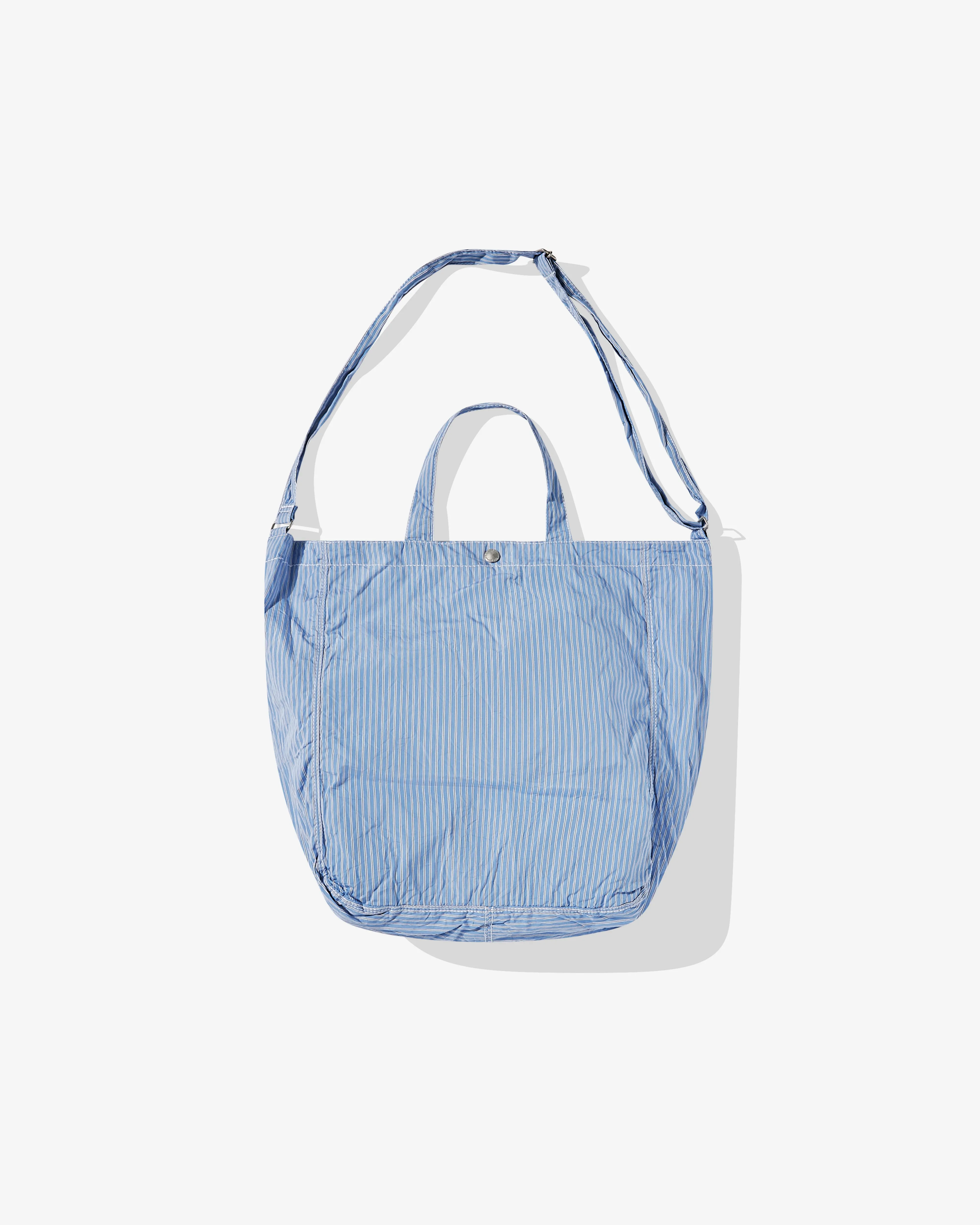 Comme des Garçons Homme Cotton Tote Bag  Blue/White