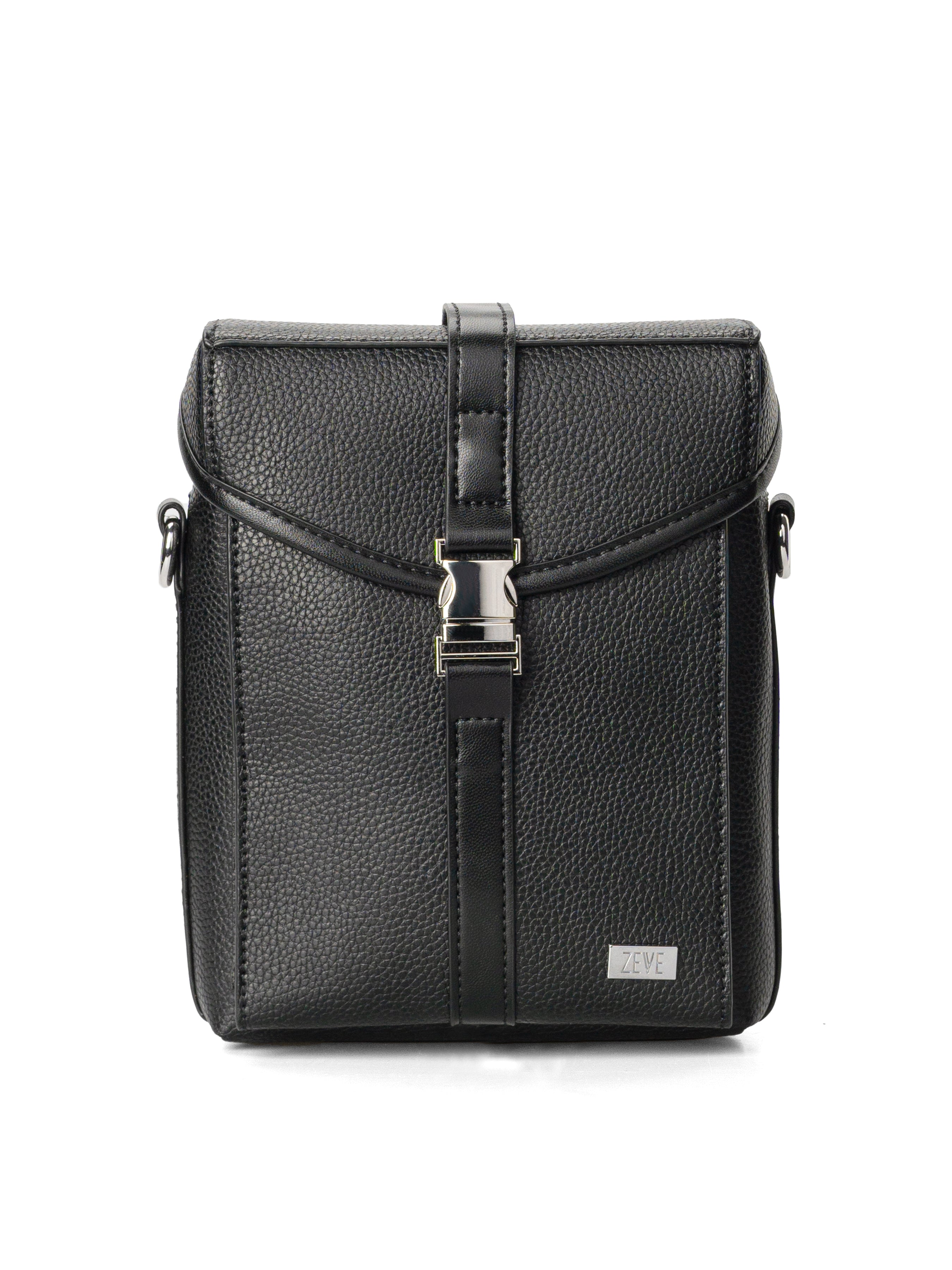 Cruz Crossbody Bag - Black Pebble