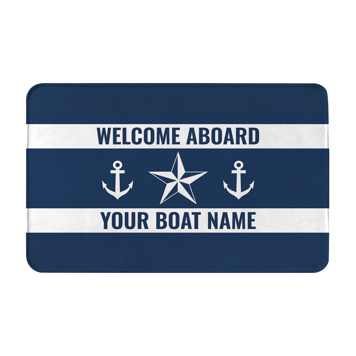 dark blue nautical series home bathroom and kitchen floor mats bathroom mats door mats bathroom supplies can be customized