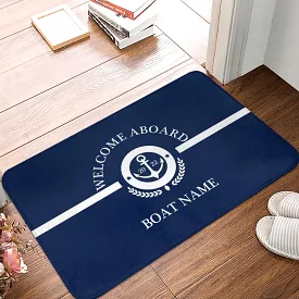 dark blue nautical series home bathroom and kitchen floor mats bathroom mats door mats bathroom supplies can be customized