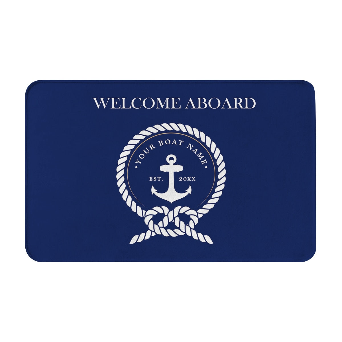 dark blue nautical series home bathroom and kitchen floor mats bathroom mats door mats bathroom supplies can be customized