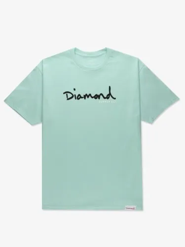 Diamond Supply Co. Og Script Tee Diamond Blue