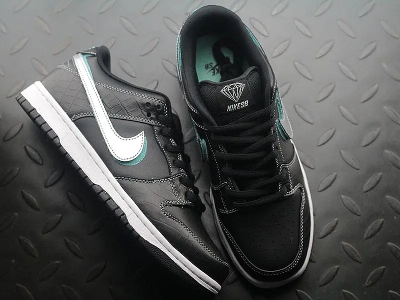 Diamond Supply Co. X Nike SB Dunk Low Pro Black