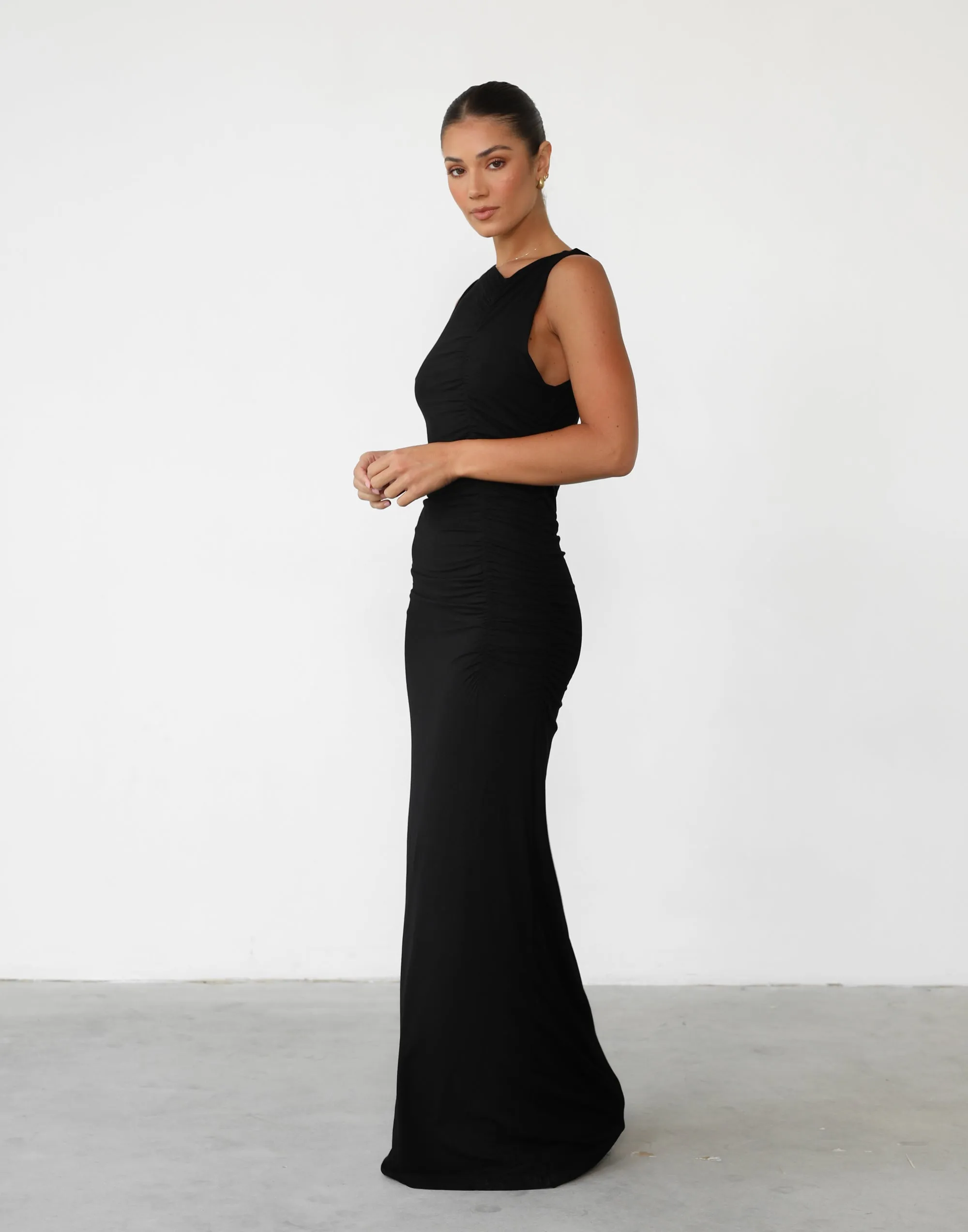 Everleigh Maxi Dress (Black)