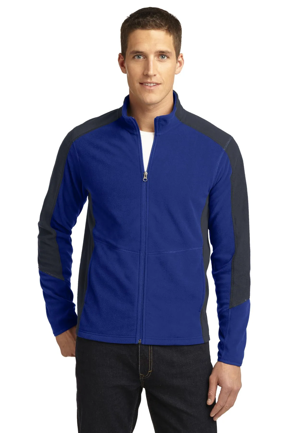 F230 Port Authority® Colorblock Microfleece Jacket SKU: F230