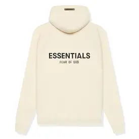 Fear Of God Essentials Reverse Logo Buttercream Hoodie (SS21)