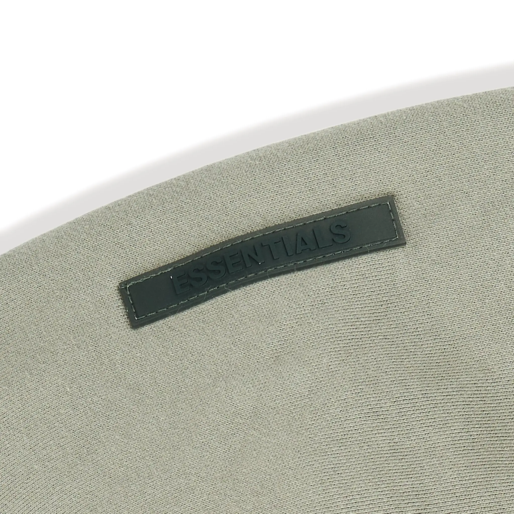 Fear Of God Essentials Reverse Logo Taupe Hoodie (SS21)