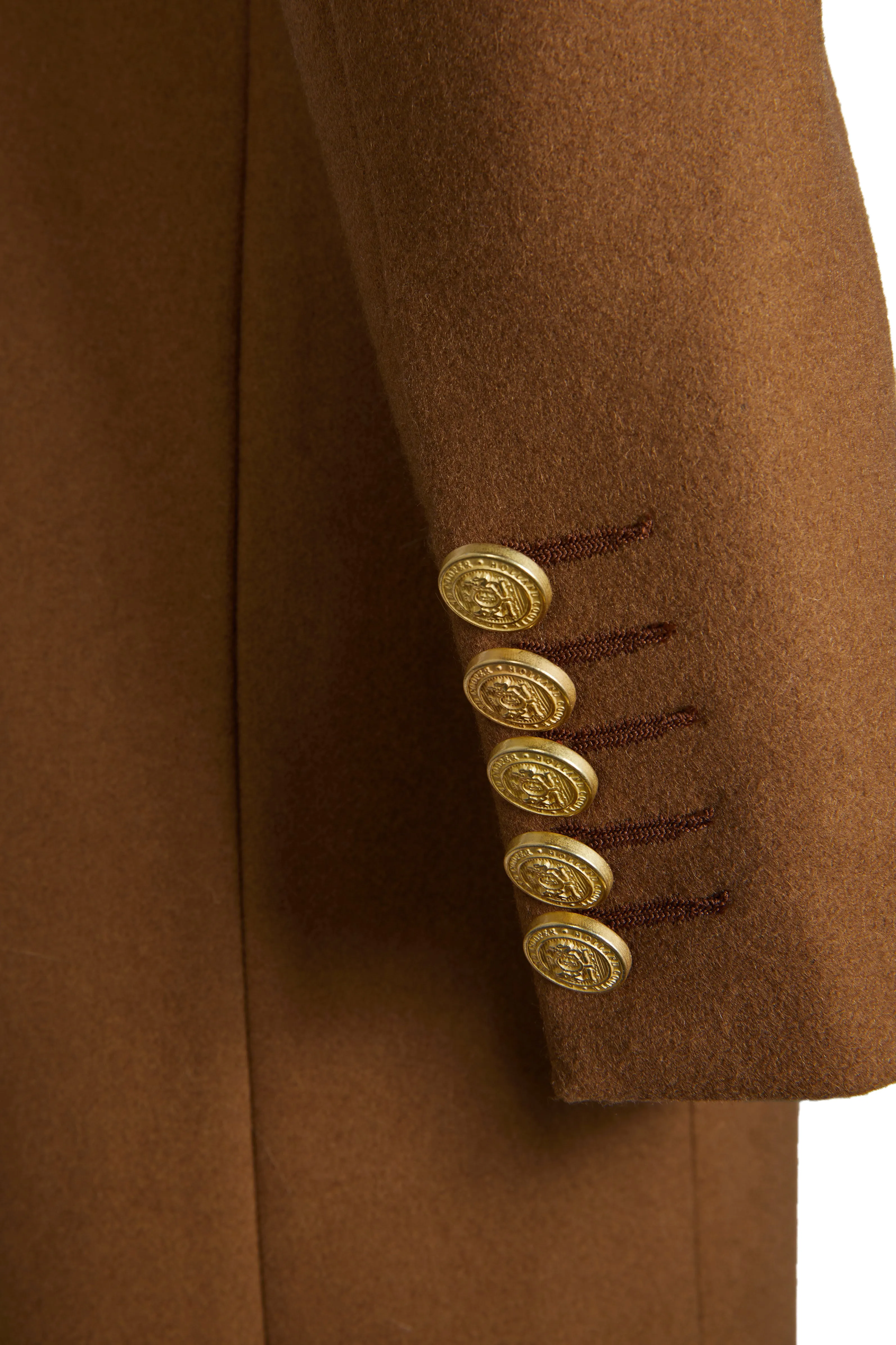 Full Length Regency Coat (Dark Camel)