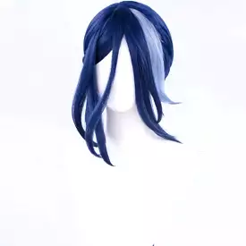 Genshin Impact Fontaine Clorinde Wig Long Dark Blue Hair Cosplay ON1475