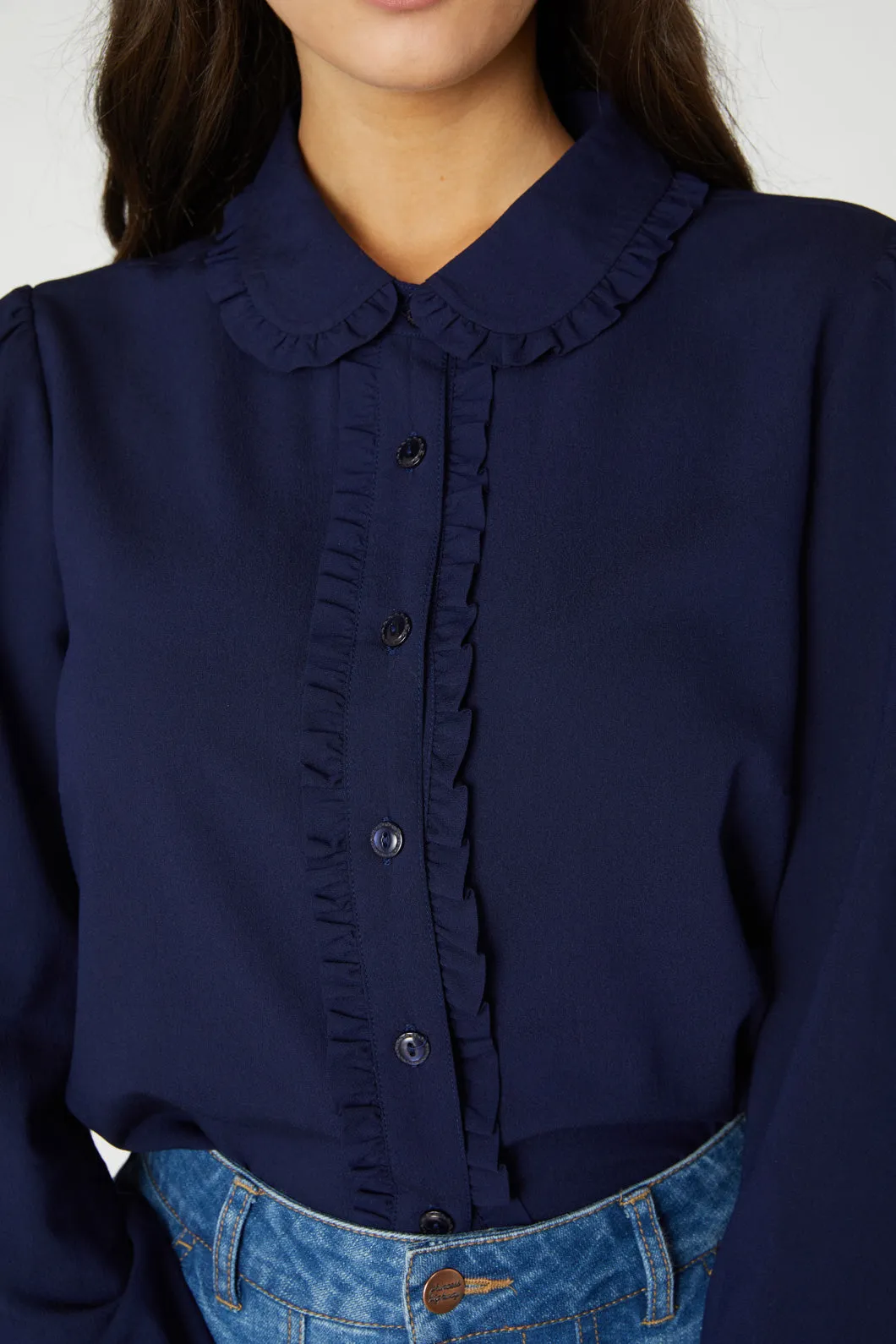 Ginger Ruffle Blouse