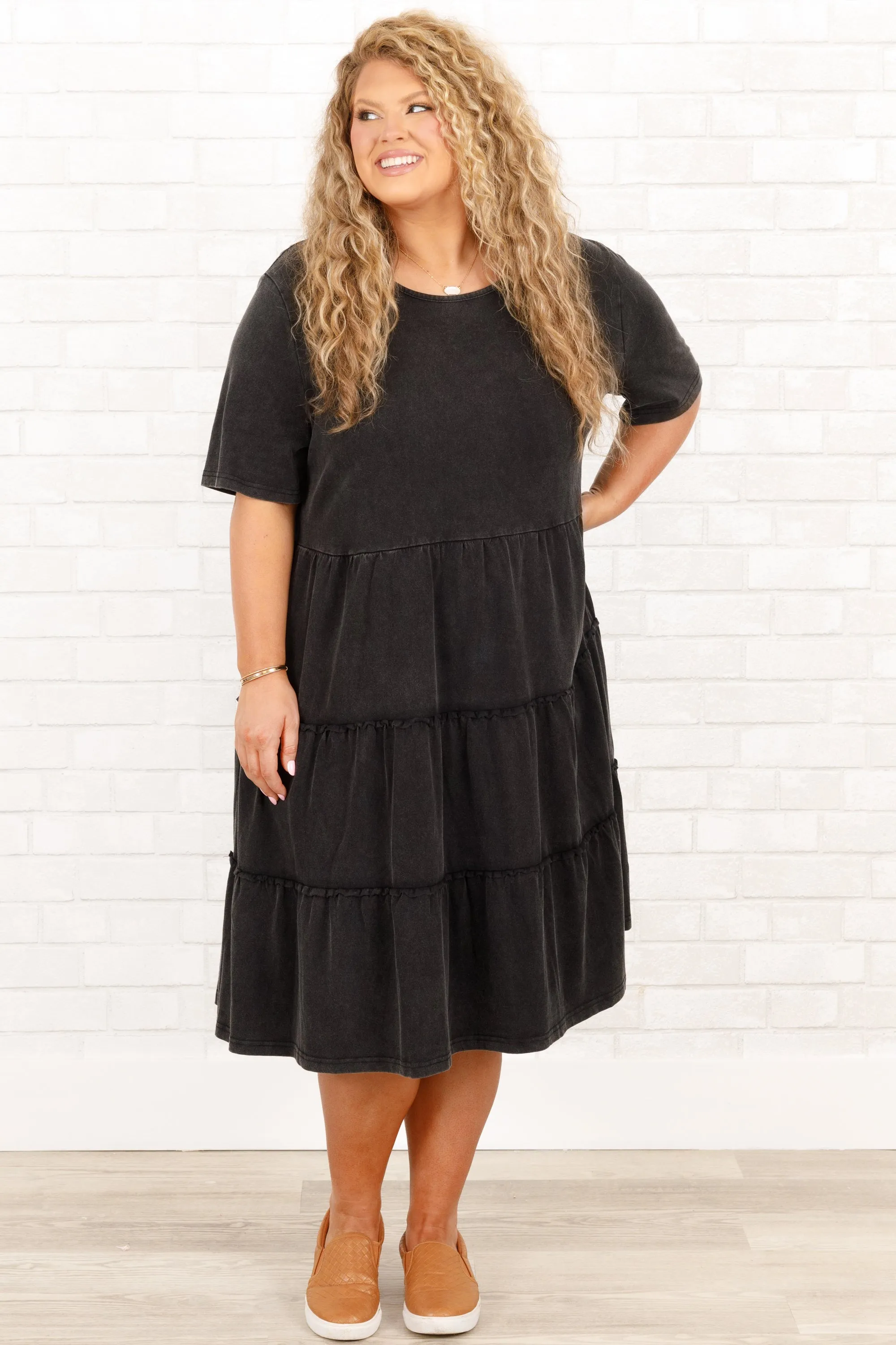 Happier Forever Dress, Black