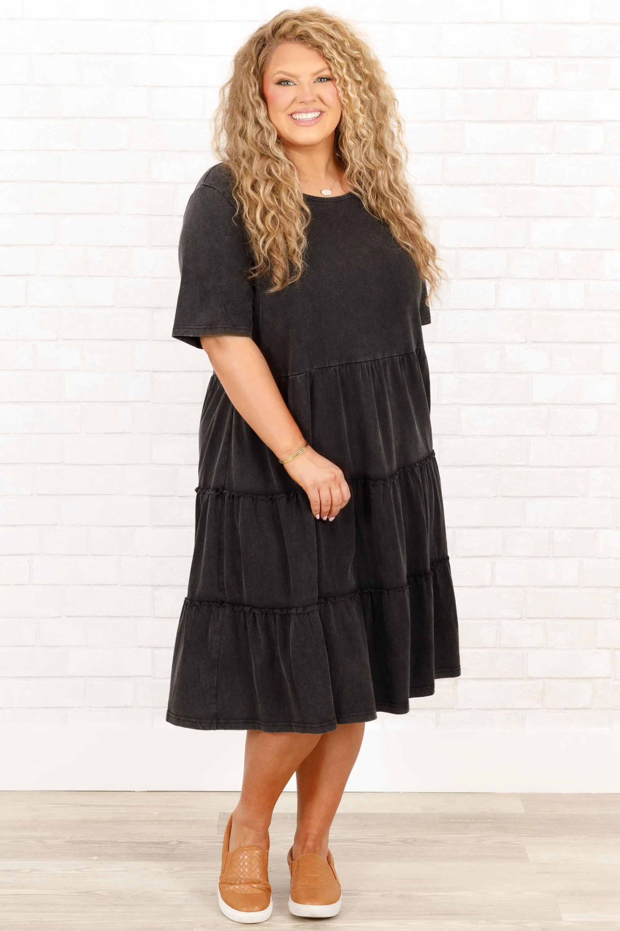 Happier Forever Dress, Black