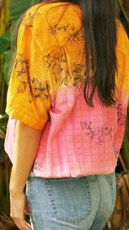 Hawaiian Kai Crop // Sherbert Tie Dye