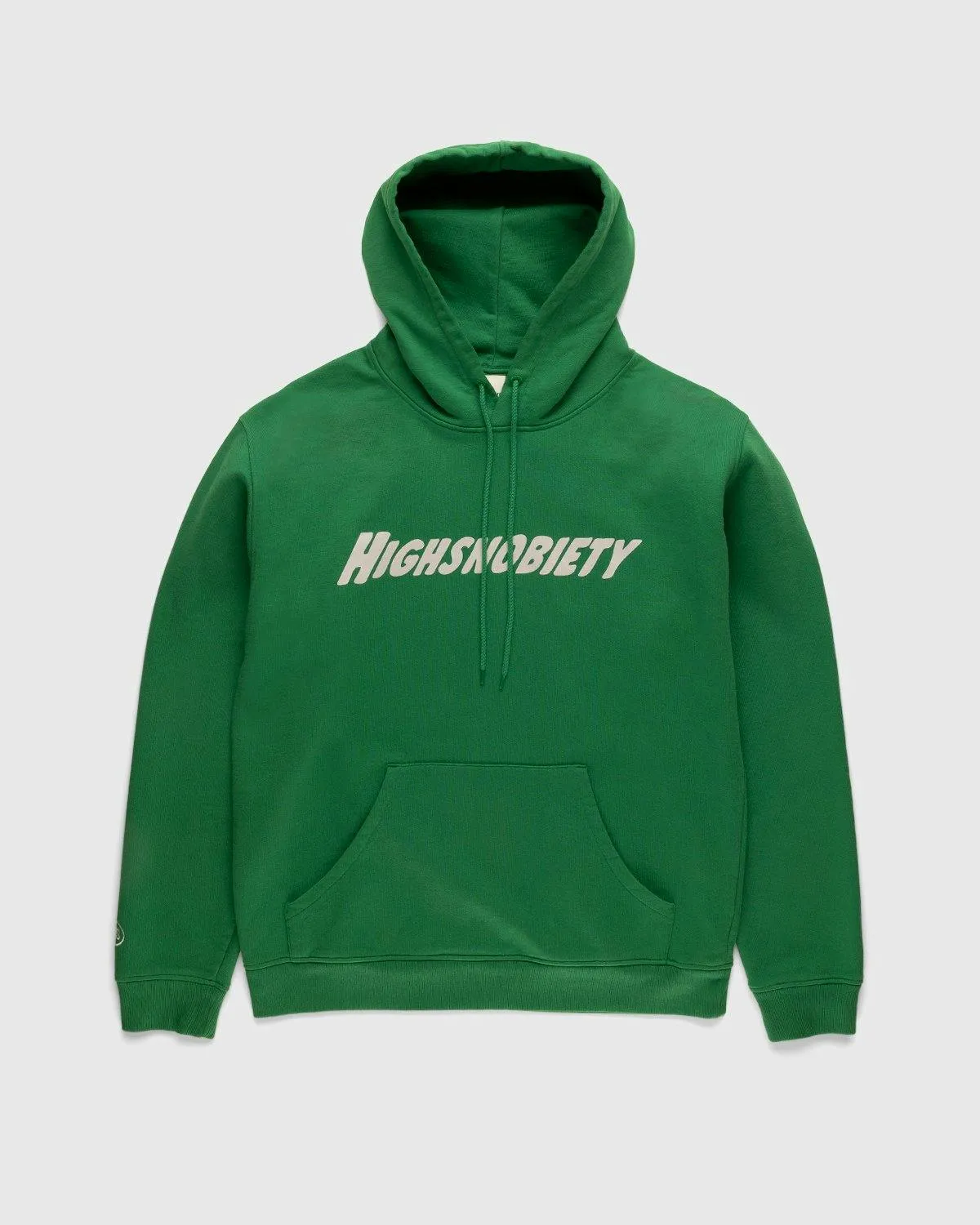 Highsnobiety – Logo Hoodie Green | Highsnobiety Shop