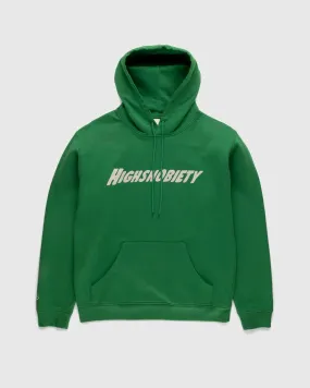 Highsnobiety – Logo Hoodie Green | Highsnobiety Shop