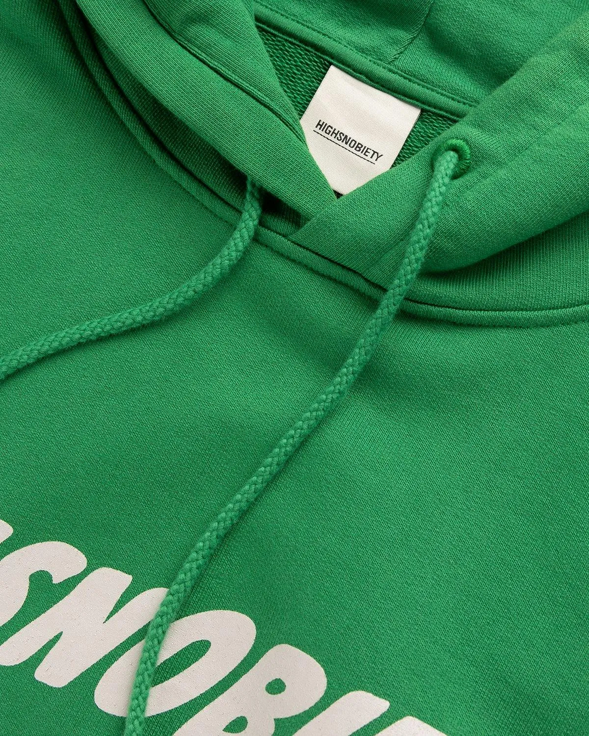 Highsnobiety – Logo Hoodie Green | Highsnobiety Shop