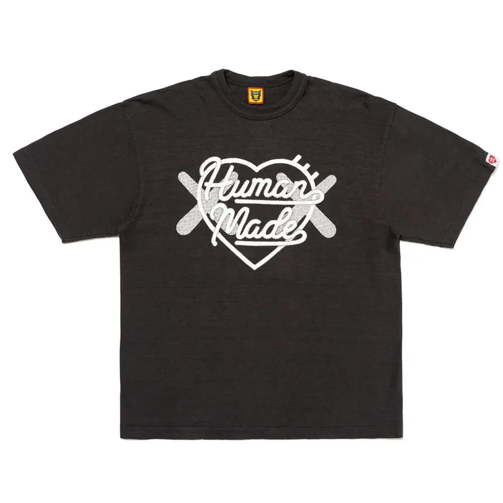 HUMAN MADE  |Unisex Street Style Collaboration Logo T-Shirts