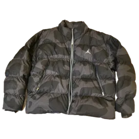 Jordan Camo Black Puffer Jacket - Size XX-Large