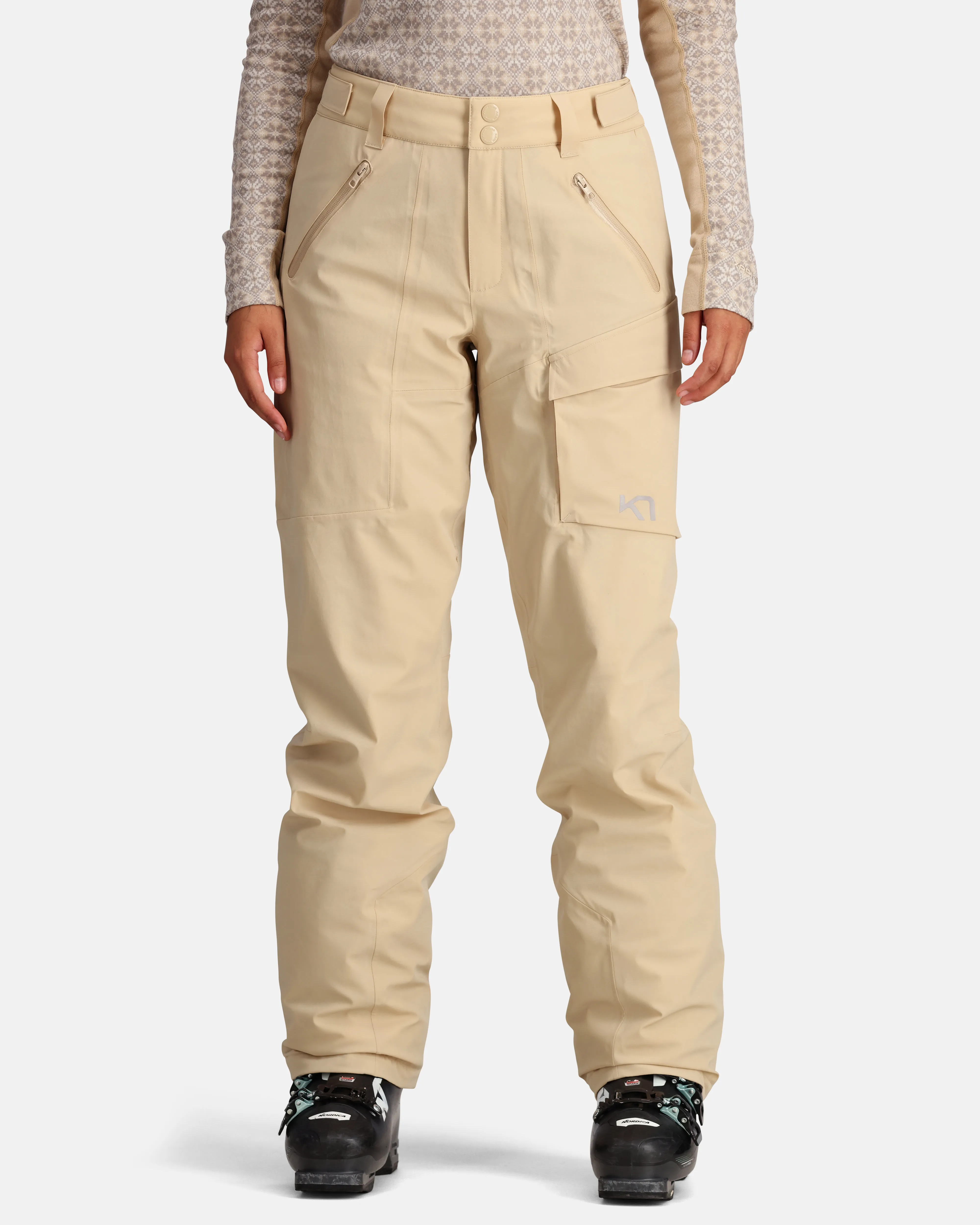 Kari Traa Women's Agnes Ski Pant Oat | Buy Kari Traa Women's Agnes Ski Pant Oat here | Outnorth