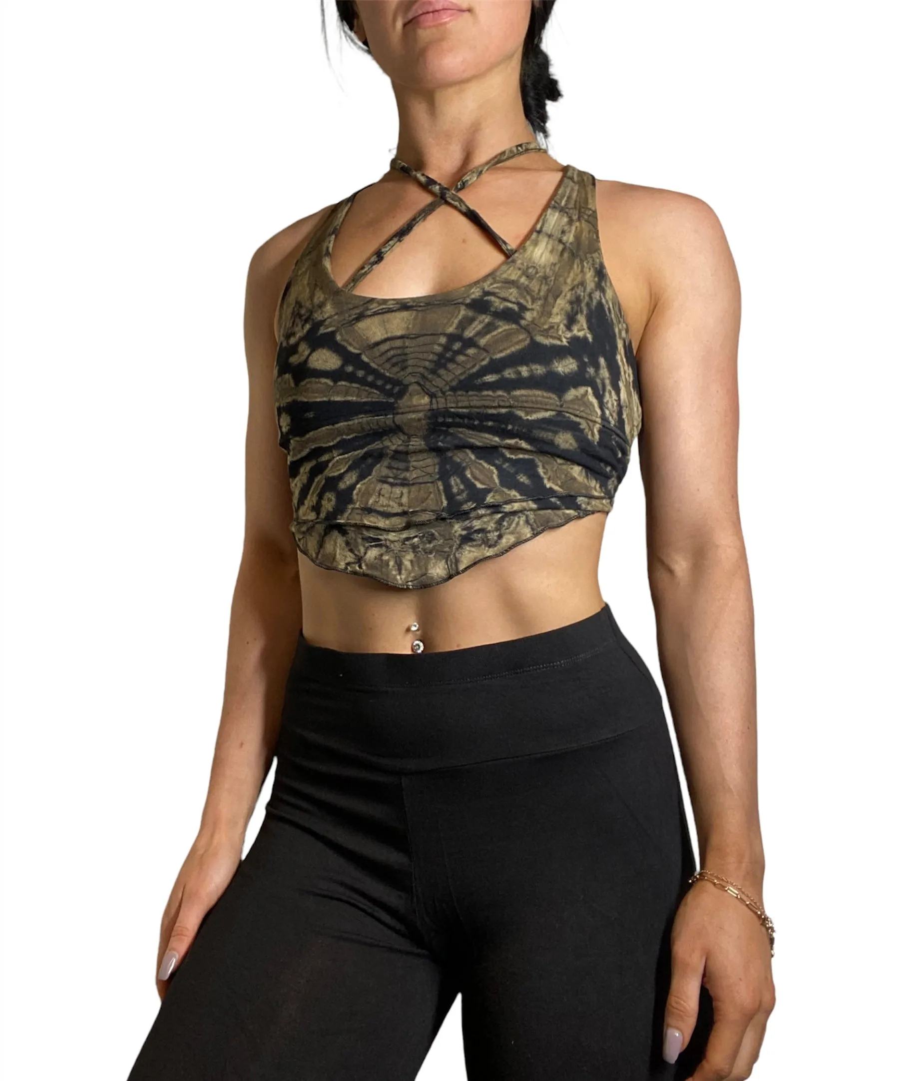 Kathmandu Tie Dye Crop Top TH1477