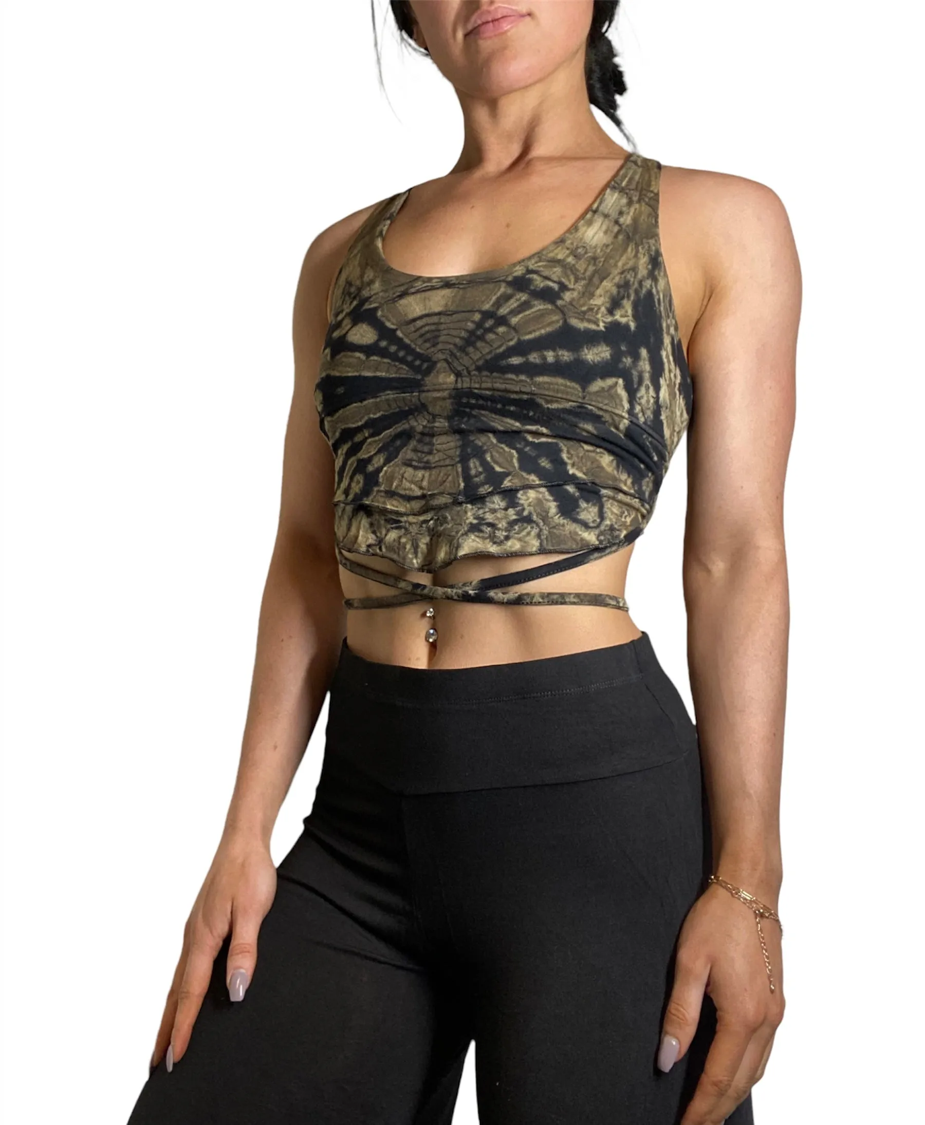 Kathmandu Tie Dye Crop Top TH1477