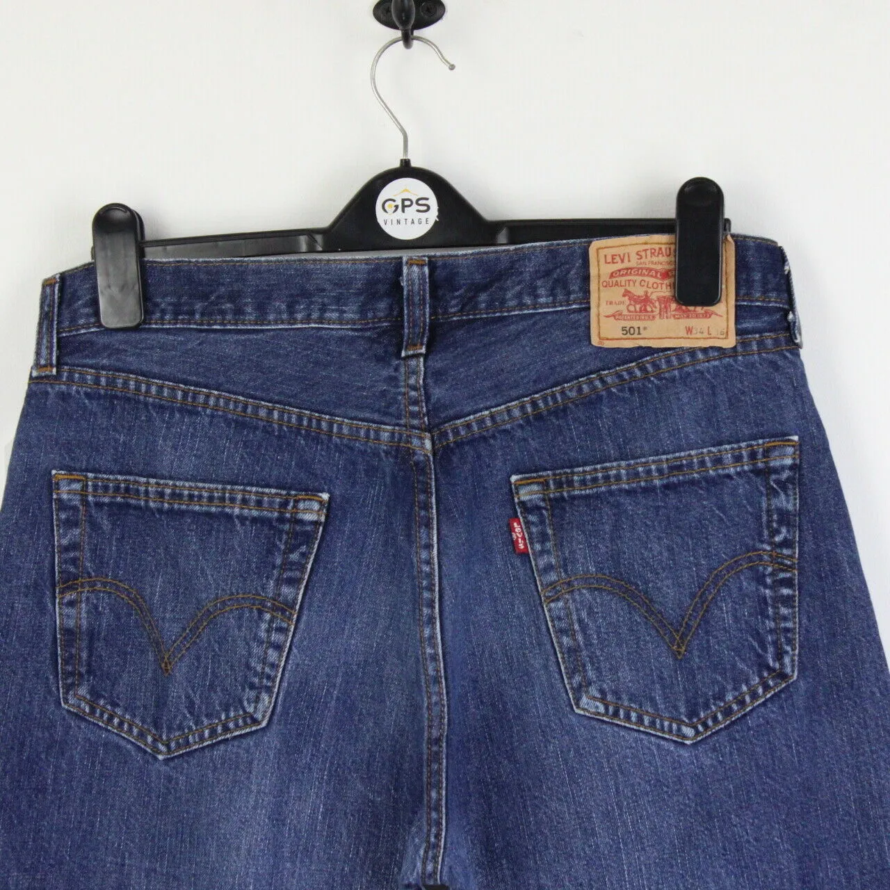 LEVIS 501 Jeans Dark Blue | W34 L30