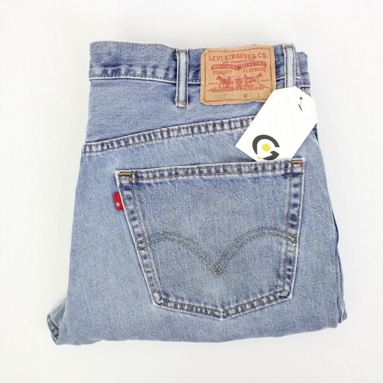 LEVIS 550 Jeans Light Blue | W38 L34